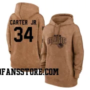 Brown Women's Wendell Carter Jr. Orlando Magic 2023 Salute to Service Pullover Hoodie