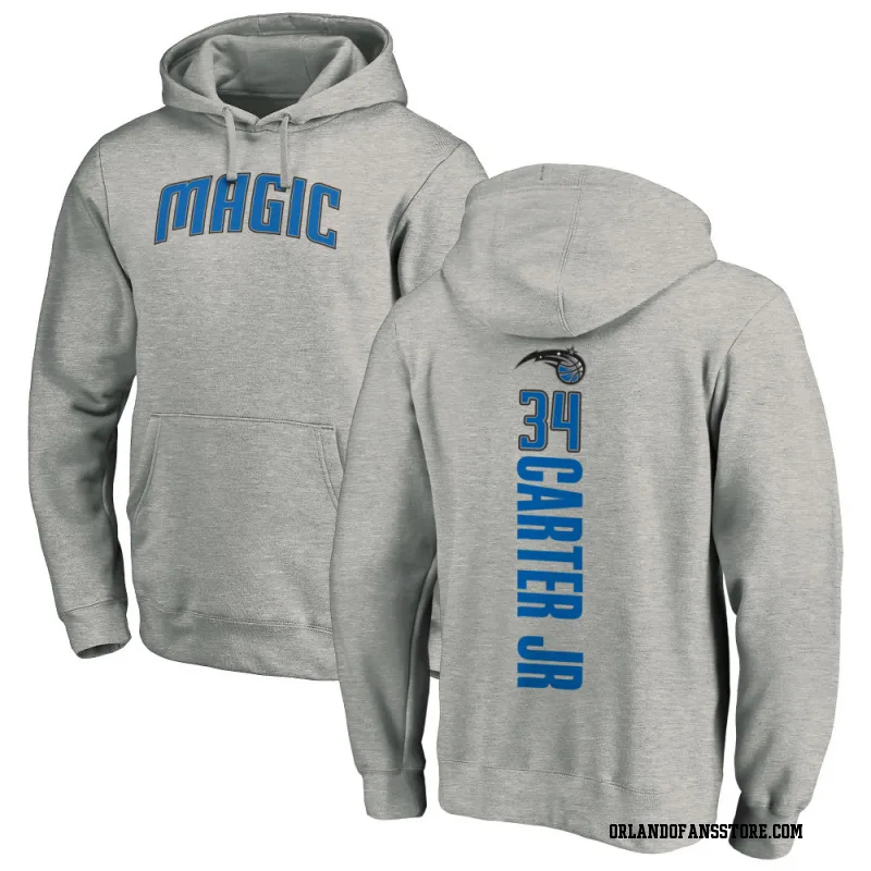 Men's Wendell Carter Jr. Orlando Magic Ash Backer Pullover Hoodie