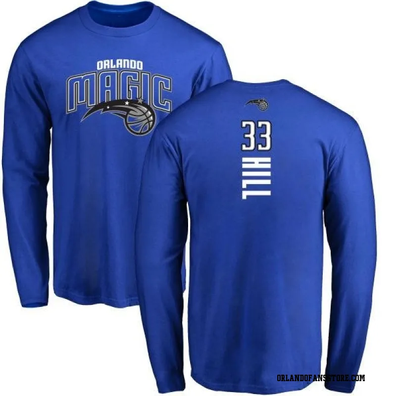 Royal Men's Grant Hill Orlando Magic Backer Long Sleeve T-Shirt